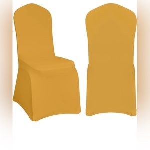 gold color chair cover 20 covers